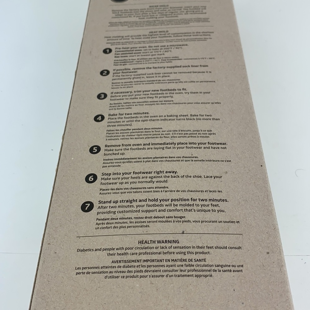 Sole Performance Thick Cork Footbed Athletic Running Insoles Men's Size 13 - Picture 5 of 8